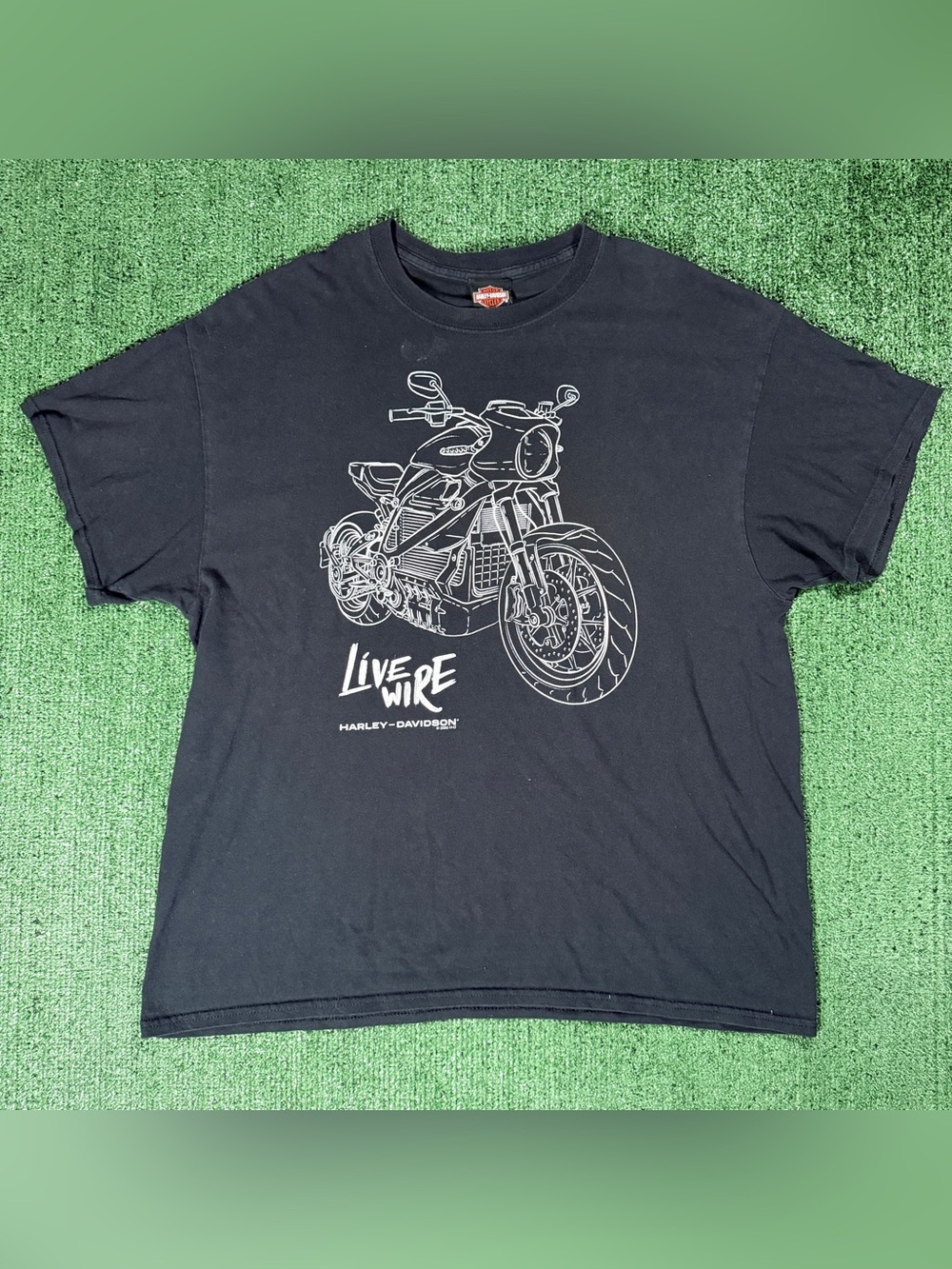 Harley-Davidson LiveWire Motorcycle Graphic T-Shirt Black XL